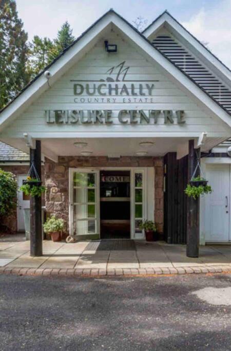 Ryder Cup Lodge Duchally - Free Access To Leisure Club Swimming Pool Hot Tub Steam Room - Starlink Satellite Internet - Sky Glass Now Dog Friendly For 2025 ออคเทอราร์เดอร์ ภายนอก รูปภาพ